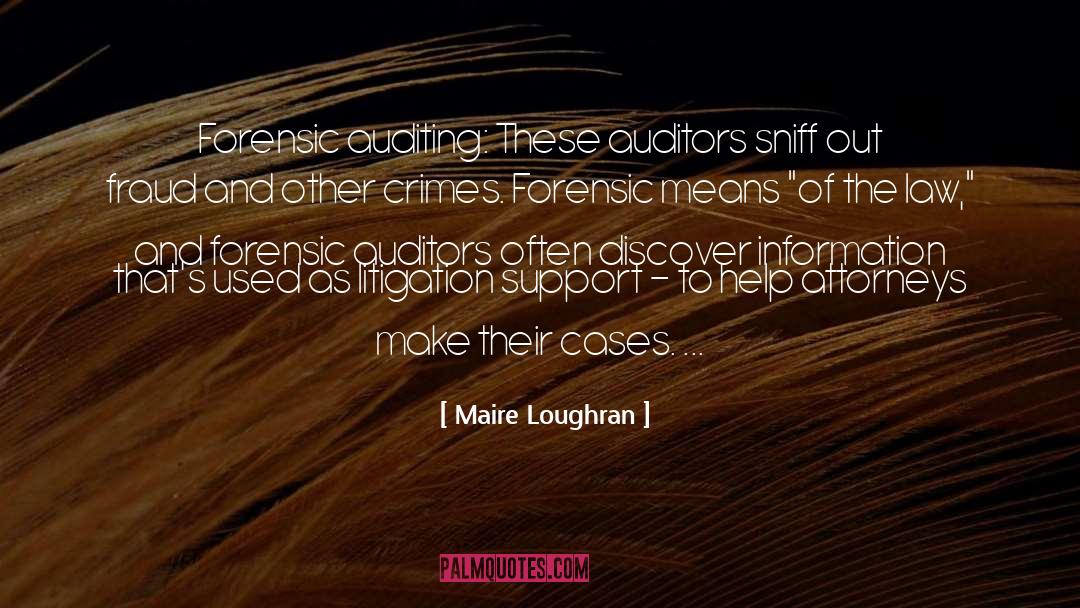 Crimes quotes by Maire Loughran