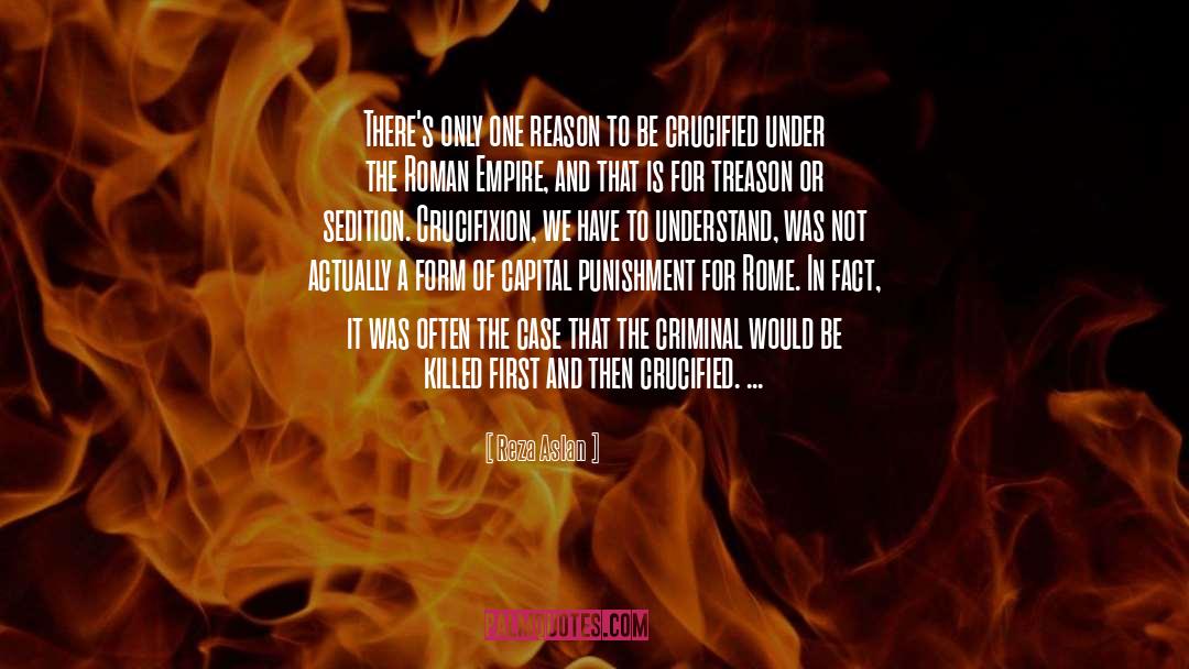 Criminal Investigations quotes by Reza Aslan