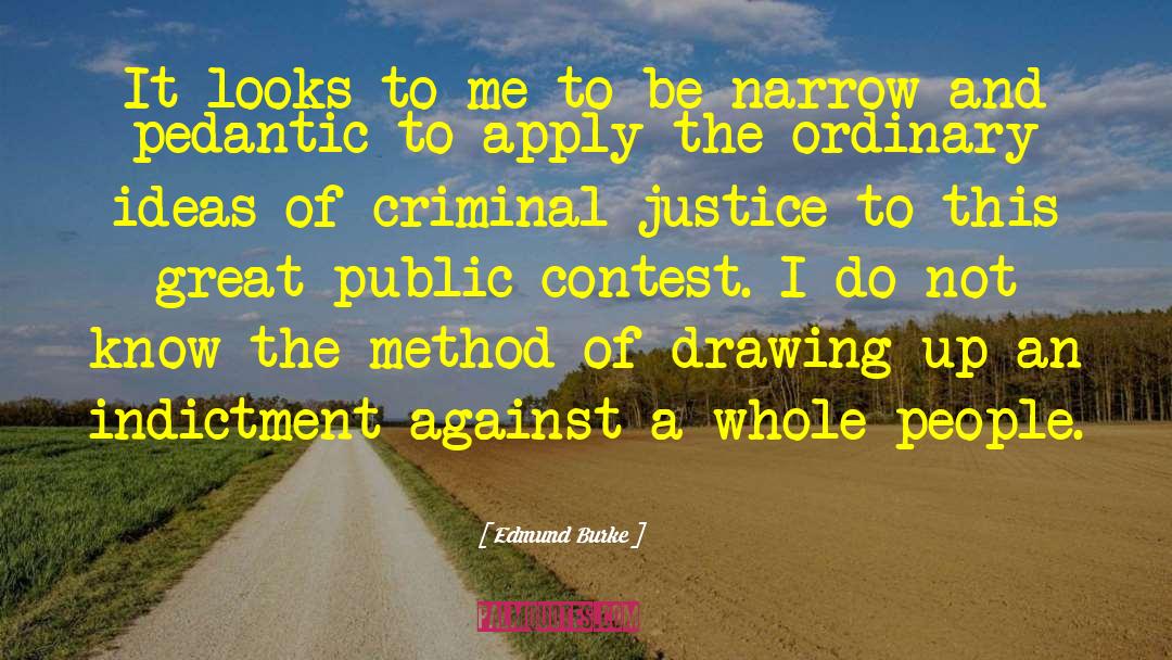 Criminal Justice Policy quotes by Edmund Burke