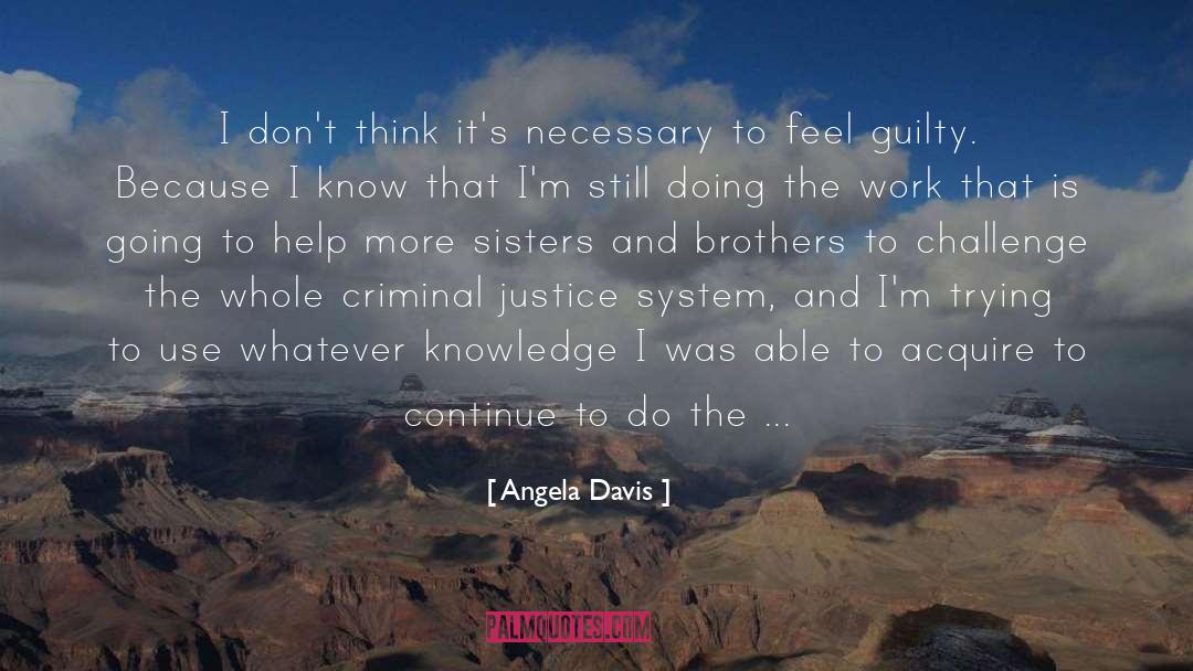 Criminal Justice quotes by Angela Davis