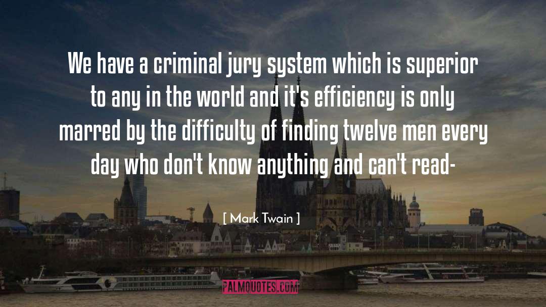 Criminal Justice quotes by Mark Twain