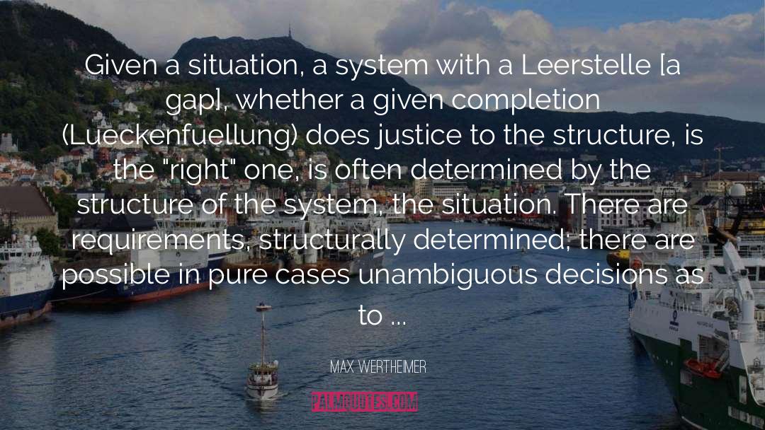 Criminal Justice System quotes by Max Wertheimer