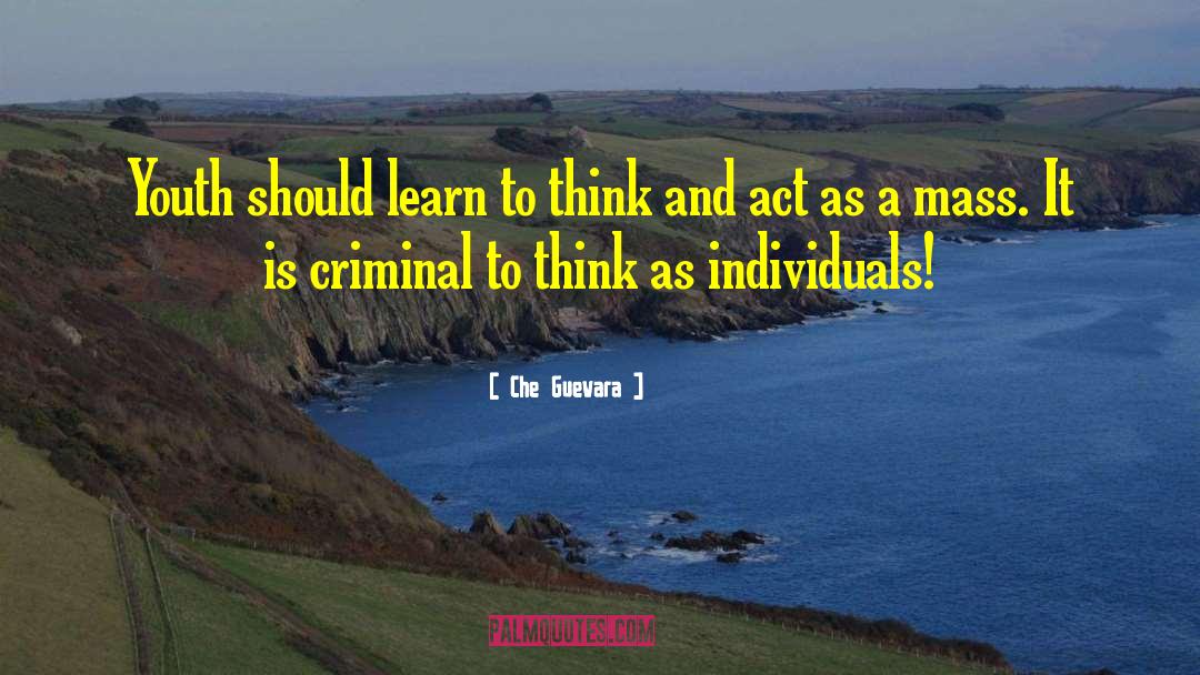 Criminal Law quotes by Che Guevara