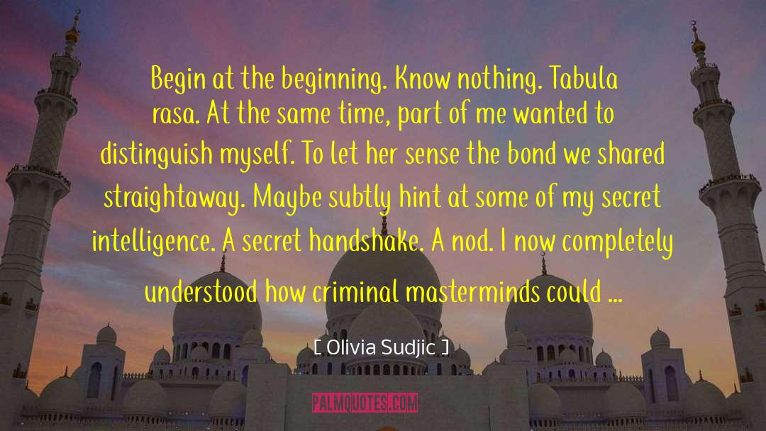 Criminal Masterminds quotes by Olivia Sudjic