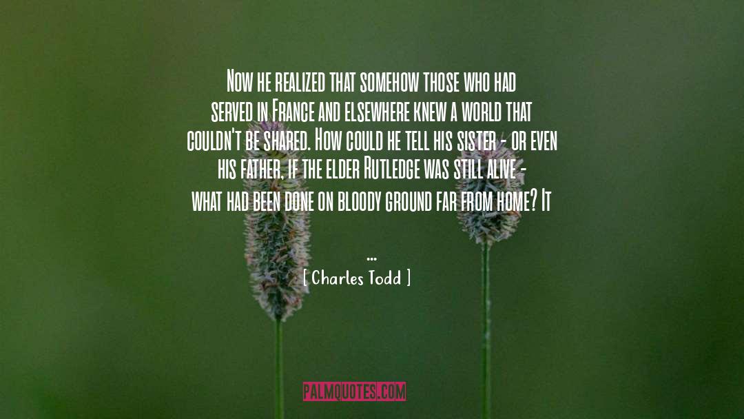 Criminal Minds Season 8 Closing quotes by Charles Todd