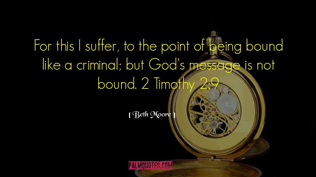 Criminal Profiler quotes by Beth Moore