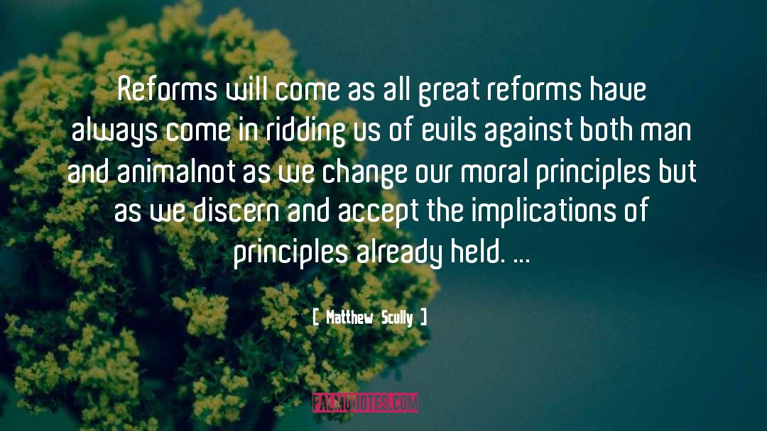 Criminal Reform quotes by Matthew Scully