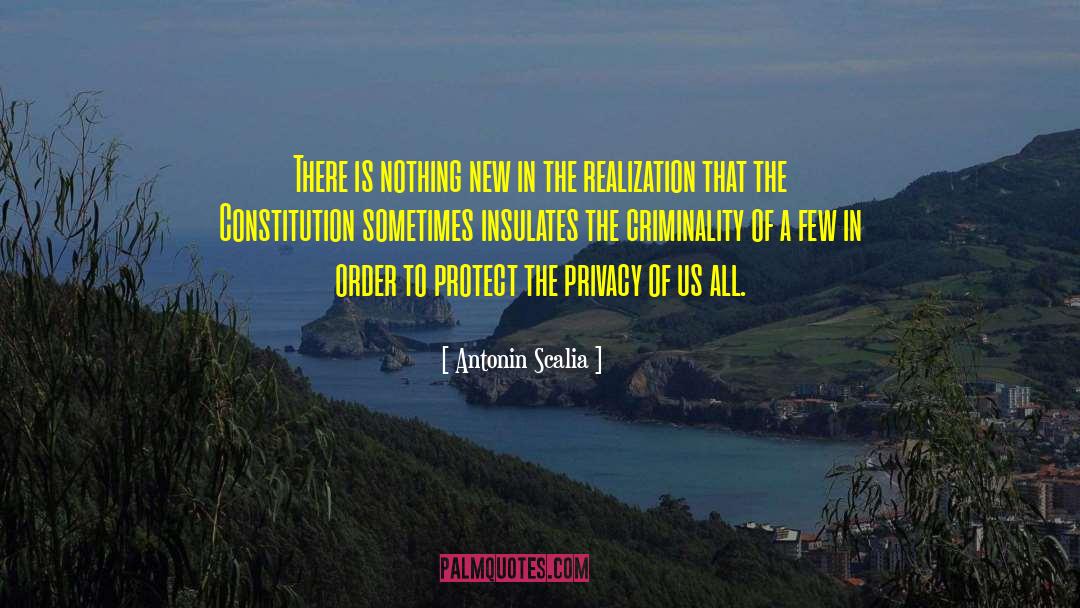 Criminality quotes by Antonin Scalia