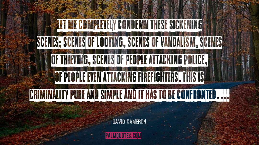 Criminality quotes by David Cameron