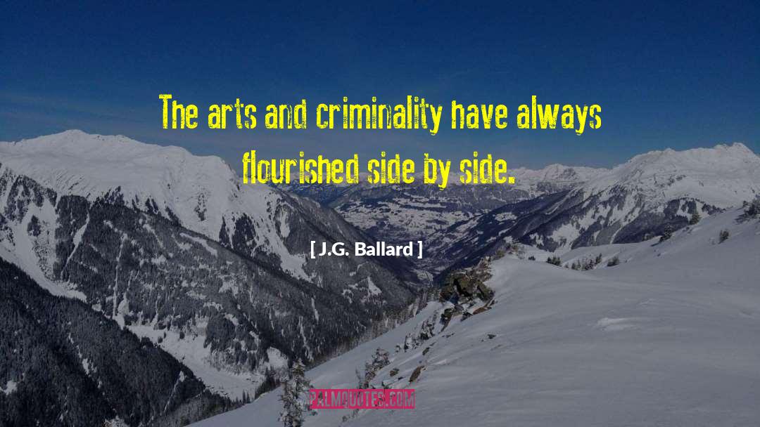 Criminality quotes by J.G. Ballard