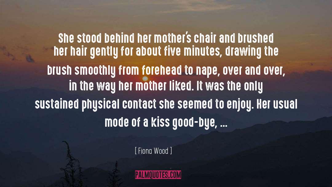 Crimson Kiss quotes by Fiona Wood