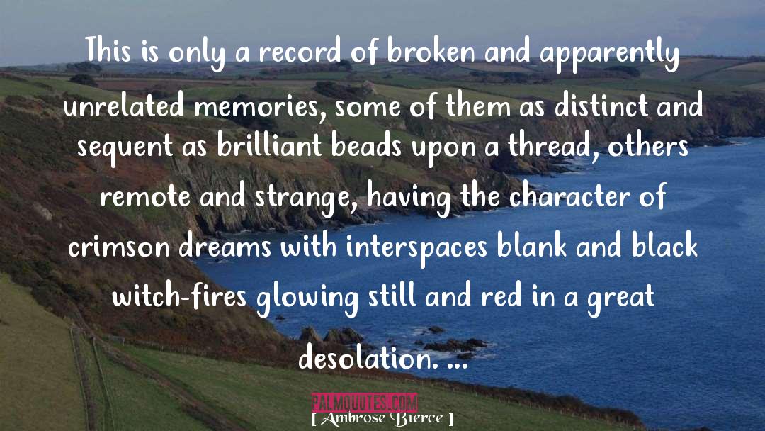 Crimson quotes by Ambrose Bierce