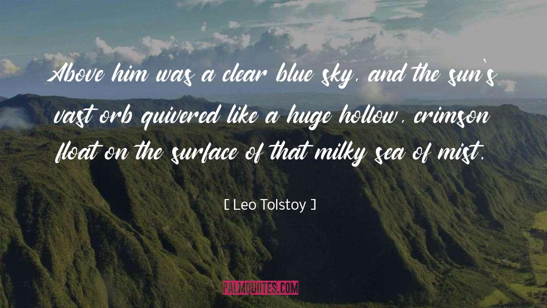 Crimson quotes by Leo Tolstoy