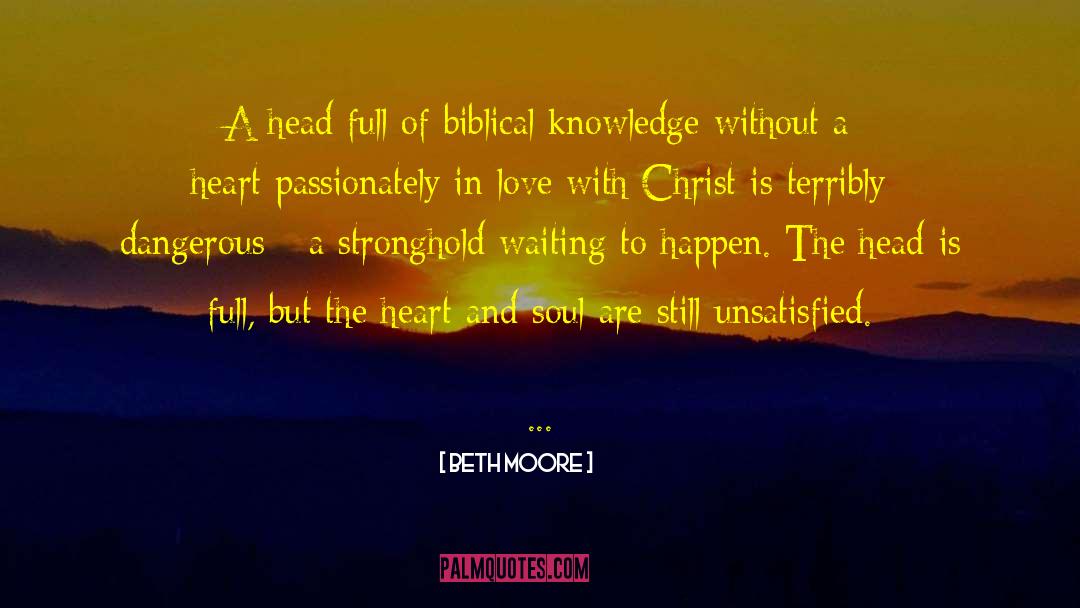Crippled Heart quotes by Beth Moore