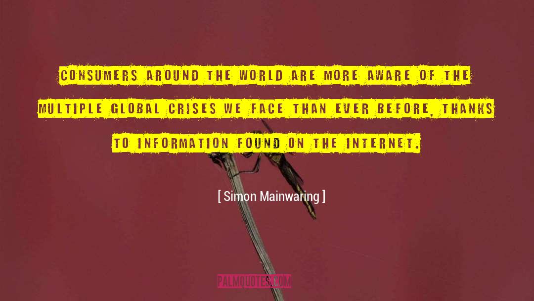Crises quotes by Simon Mainwaring