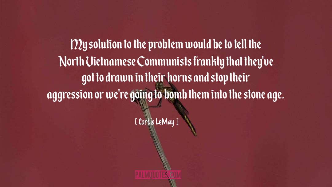 Crises Solution quotes by Curtis LeMay