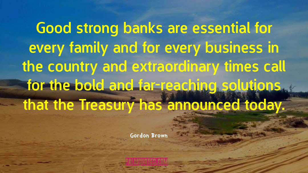 Crises Solutions quotes by Gordon Brown