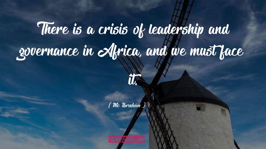Crisis Of Faith quotes by Mo Ibrahim