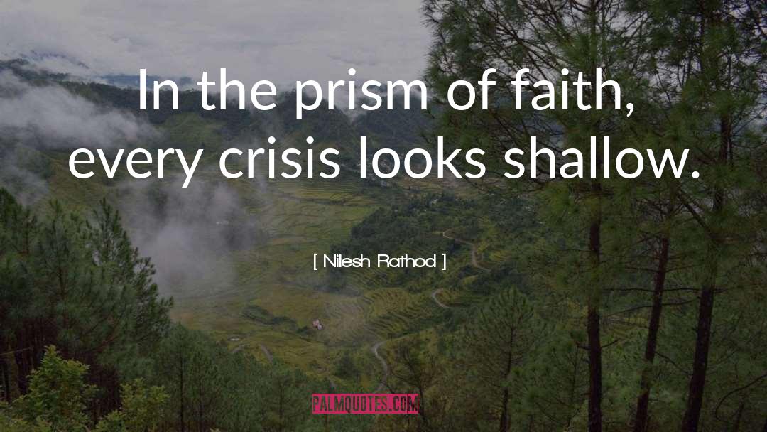 Crisis Of Faith quotes by Nilesh Rathod