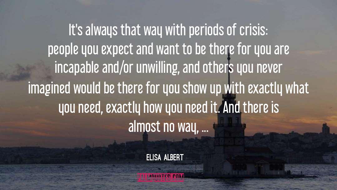 Crisis quotes by Elisa Albert