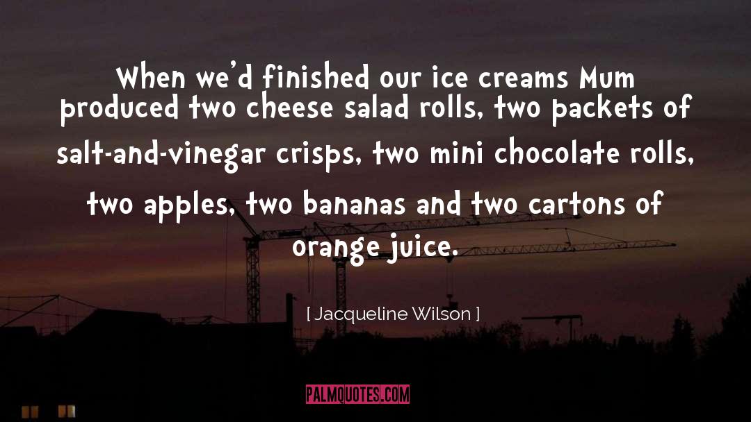 Crisps quotes by Jacqueline Wilson