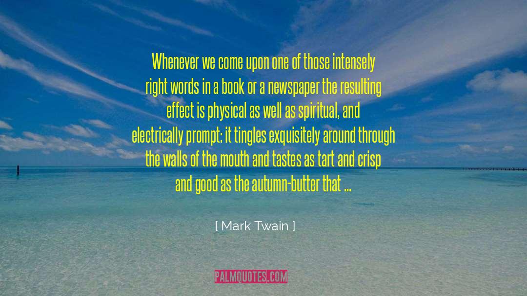 Crisps quotes by Mark Twain