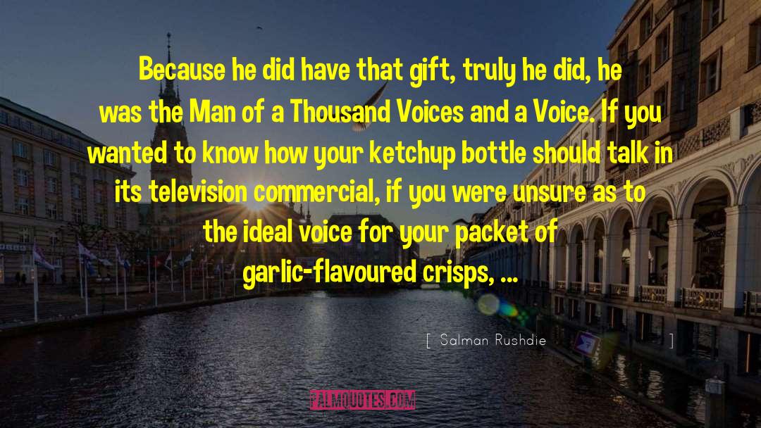 Crisps quotes by Salman Rushdie