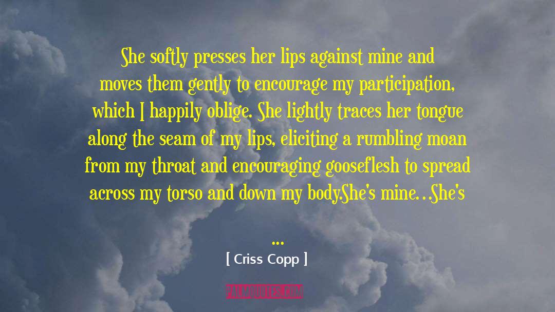 Criss quotes by Criss Copp