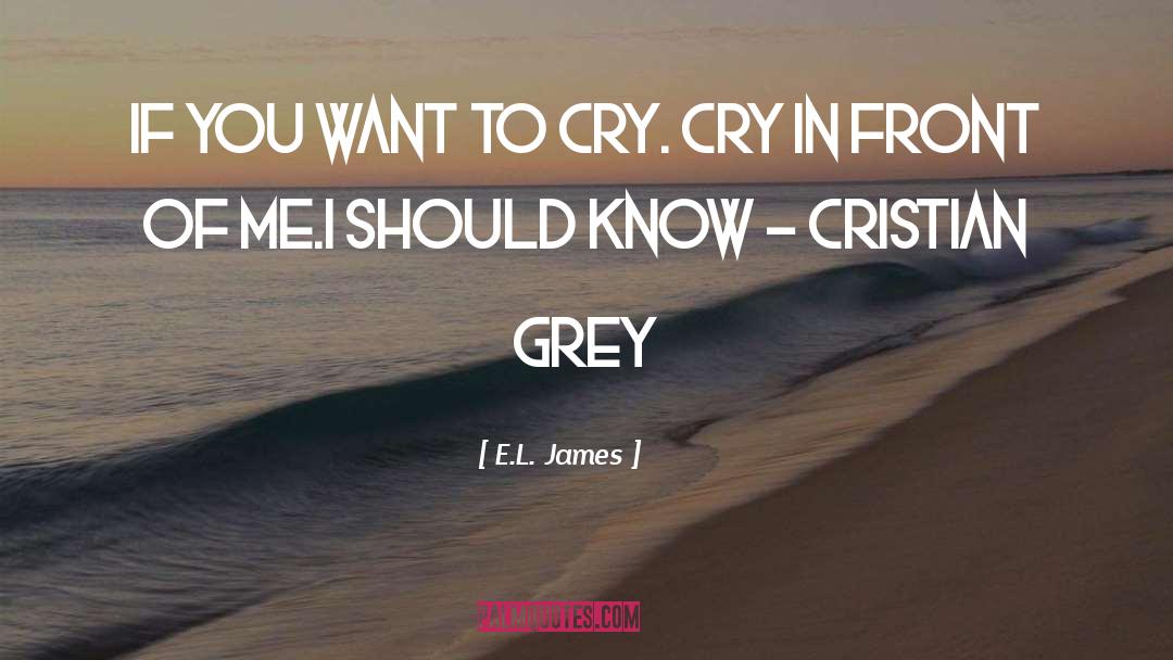 Cristian quotes by E.L. James