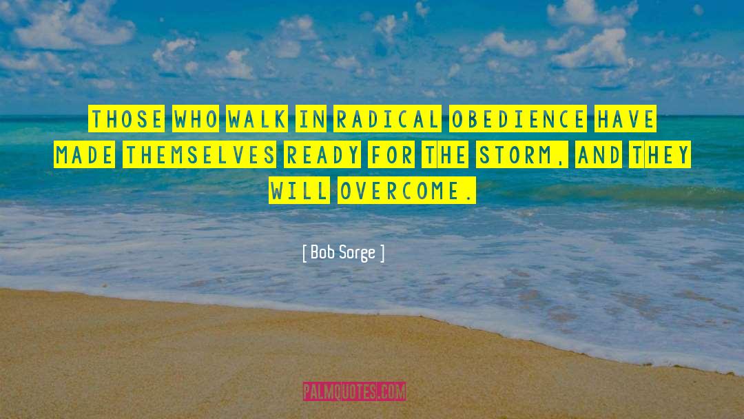 Cristobal Storm quotes by Bob Sorge