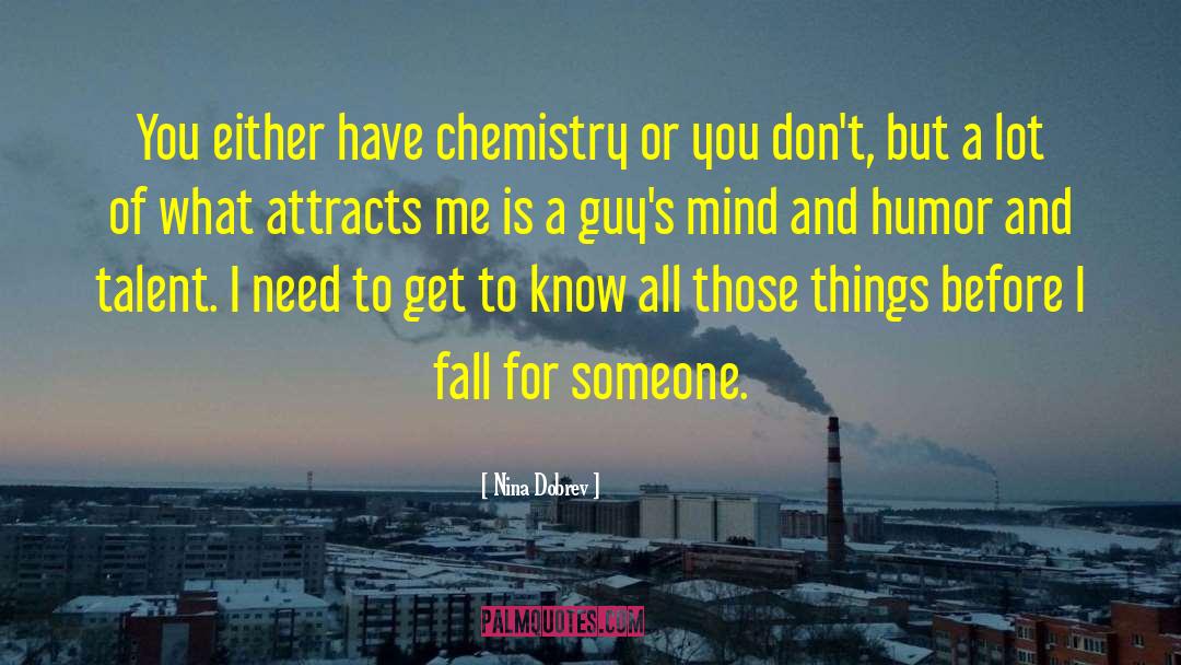 Cristol Chemistry quotes by Nina Dobrev