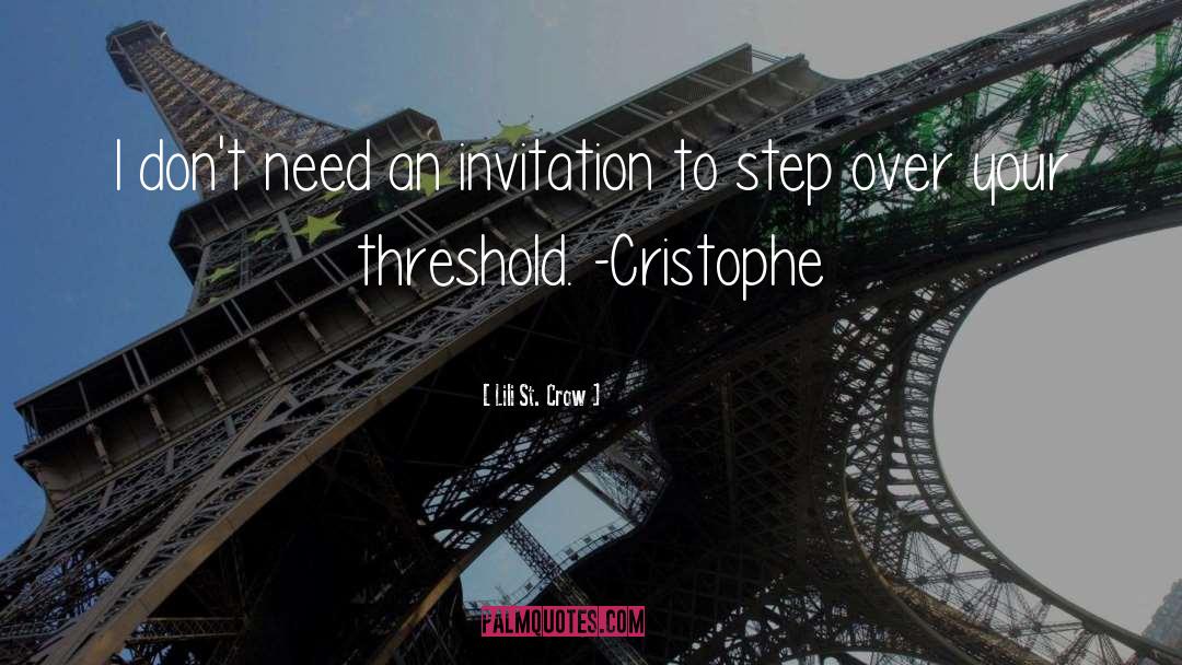 Cristophe quotes by Lili St. Crow