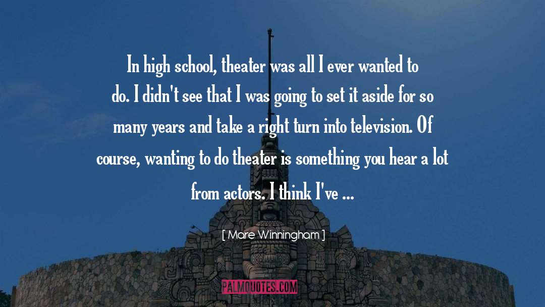 Critcal Thinking quotes by Mare Winningham