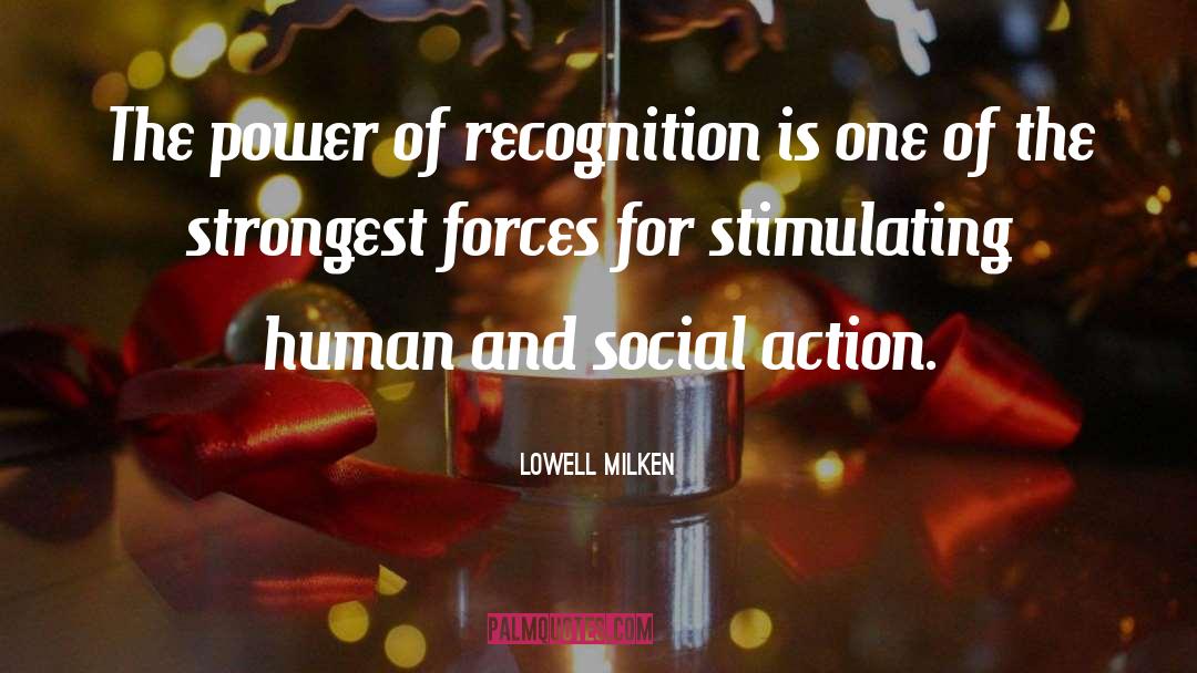 Criterion For Social Behavor quotes by Lowell Milken