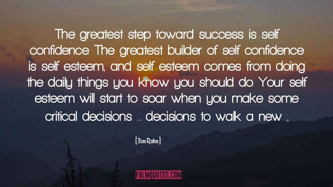 Critical Decisions quotes by Jim Rohn