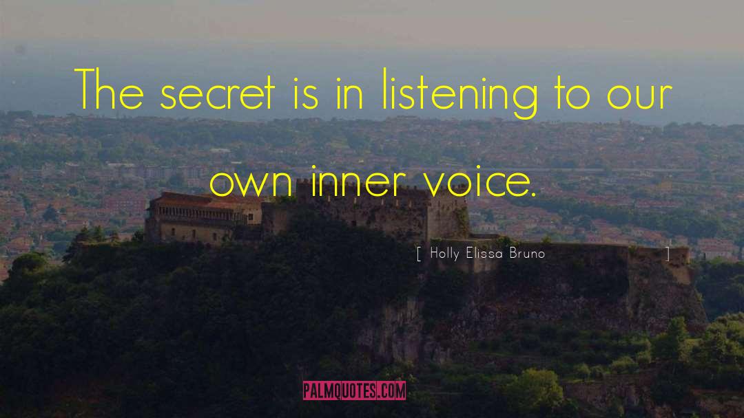 Critical Inner Voice quotes by Holly Elissa Bruno