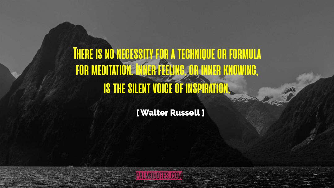 Critical Inner Voice quotes by Walter Russell