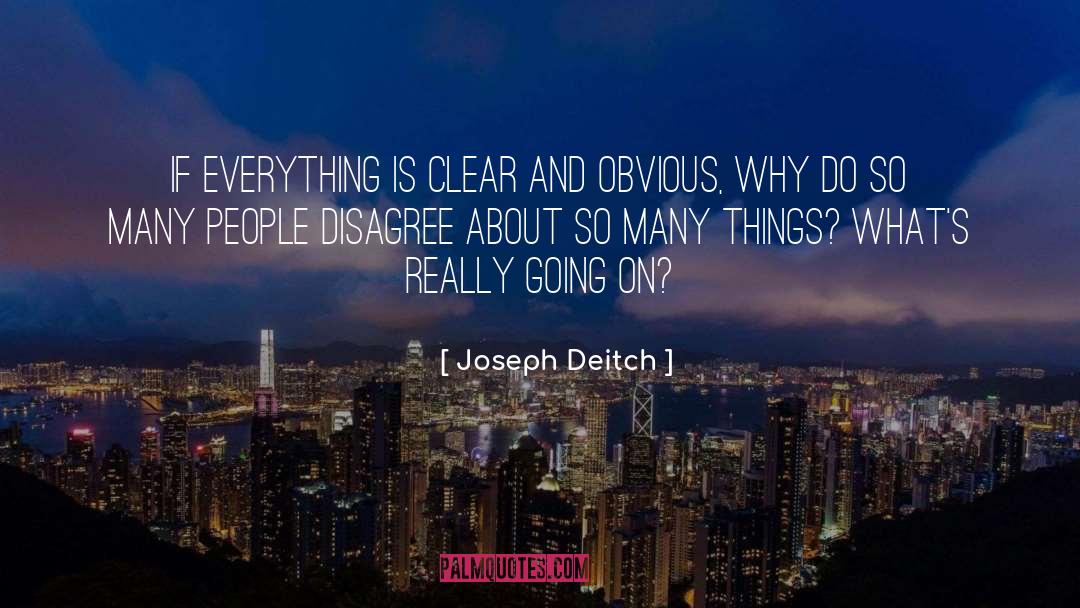 Critical People quotes by Joseph Deitch