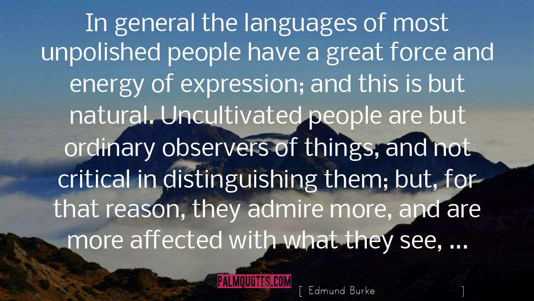 Critical quotes by Edmund Burke