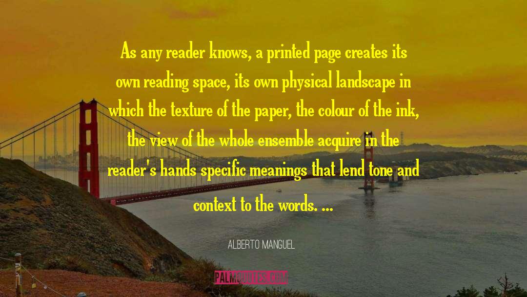 Critical Reading quotes by Alberto Manguel