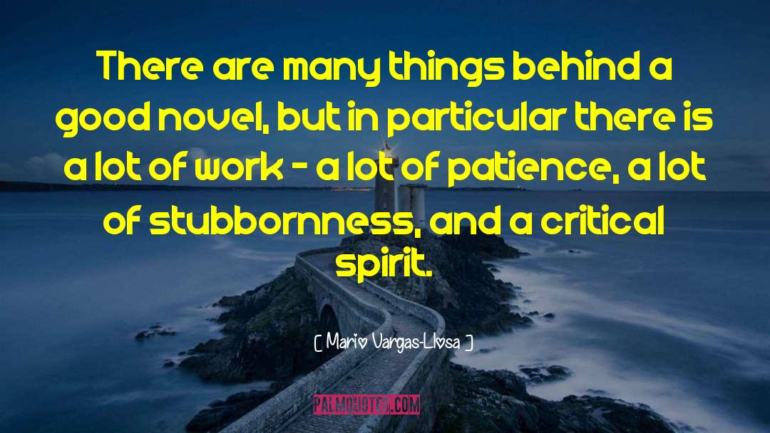 Critical Spirit quotes by Mario Vargas-Llosa