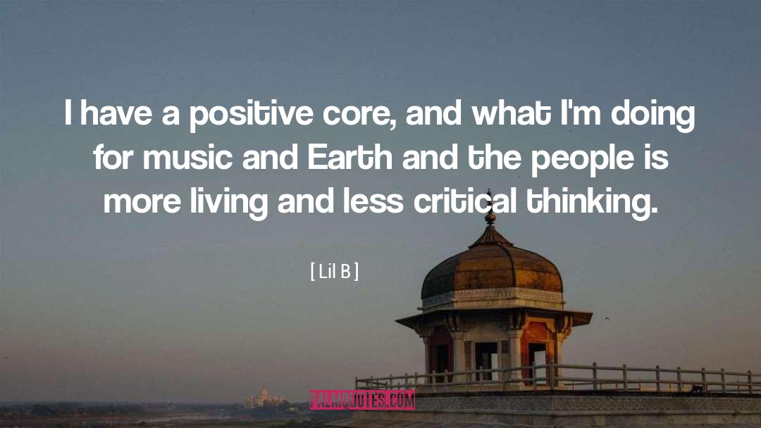 Critical Thinking quotes by Lil B