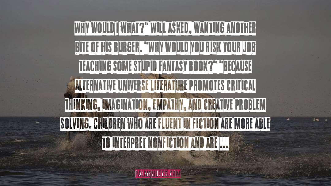 Critical Thinking quotes by Amy Lane