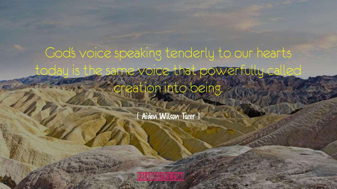 Critical Voice quotes by Aiden Wilson Tozer