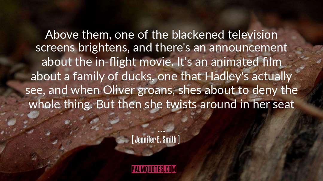 Critically quotes by Jennifer E. Smith