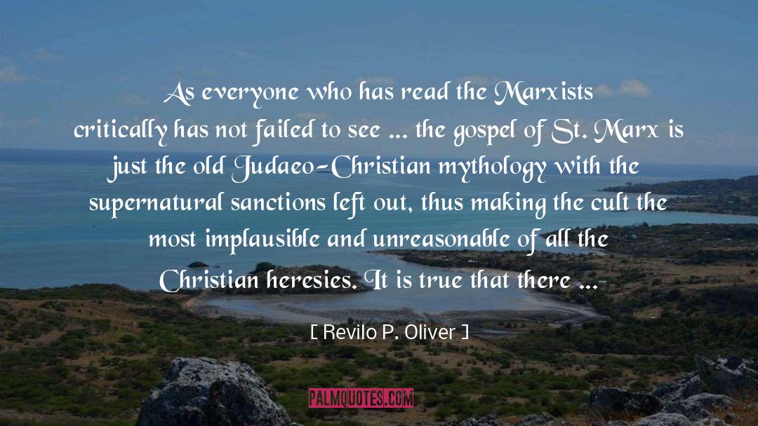 Critically quotes by Revilo P. Oliver