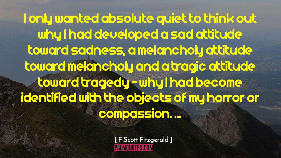 Criticism And Attitude quotes by F Scott Fitzgerald