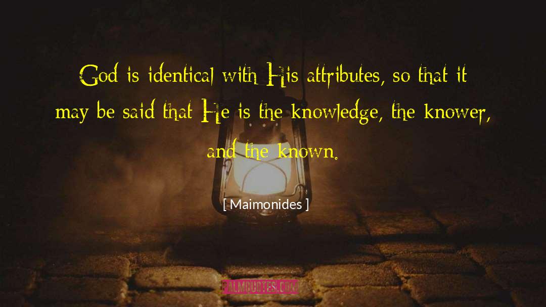 Criticism And Knowledge quotes by Maimonides