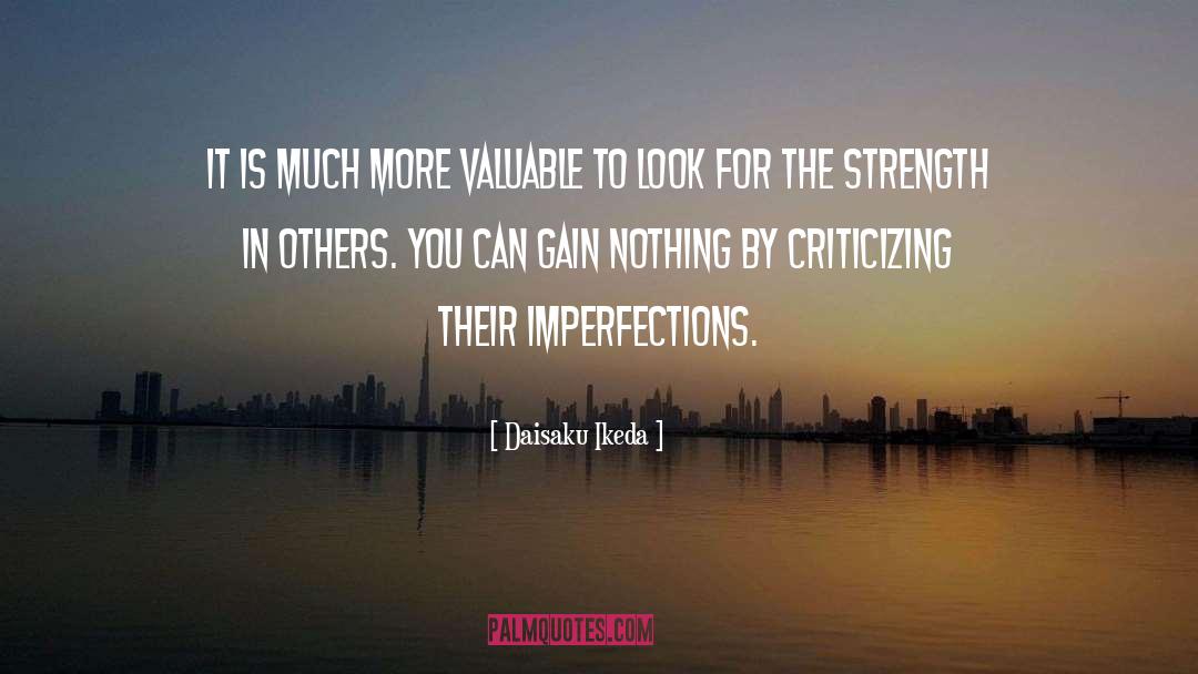 Criticism Of Others quotes by Daisaku Ikeda