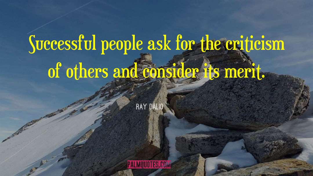 Criticism Of Others quotes by Ray Dalio